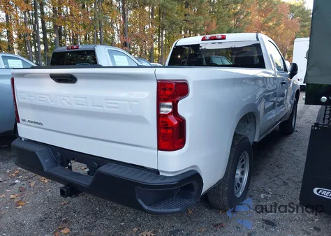 2026 Chevrolet Silverado 1500 2Wd Long Bed Wt z USA, uszkodzony, nr VIN 3GCNAAEKXTG129799